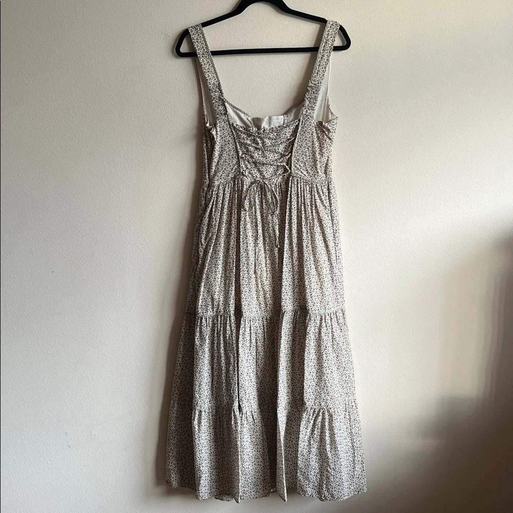 Christy Dawn Adele Dress Creme Strawberry - Picture 7 of 9